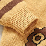 The Little Lion Knit Sweater (6M–3Y) - Mimou Babywear