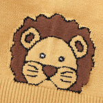 The Little Lion Knit Sweater (6M–3Y) - Mimou Babywear
