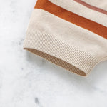 The “Soft Stripes” Knit Romper (0–9 Months) - Mimou Babywear