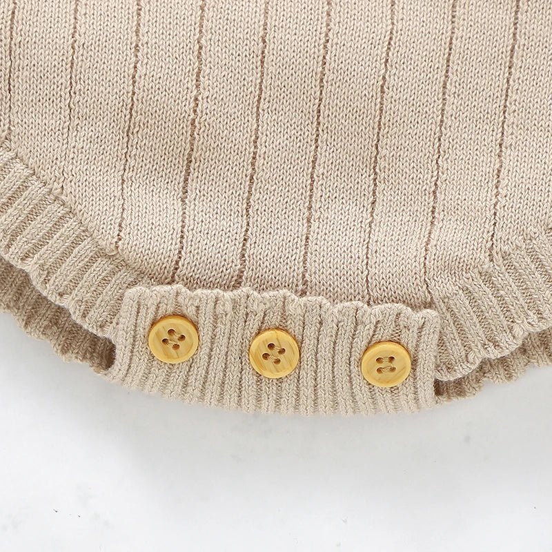 The Summer Knit Romper (0–24 Months) - Mimou Babywear