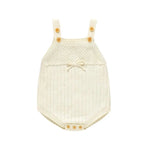 The Summer Knit Romper (0–24 Months) - Mimou Babywear