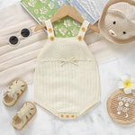 The Summer Knit Romper (0–24 Months) - Mimou Babywear