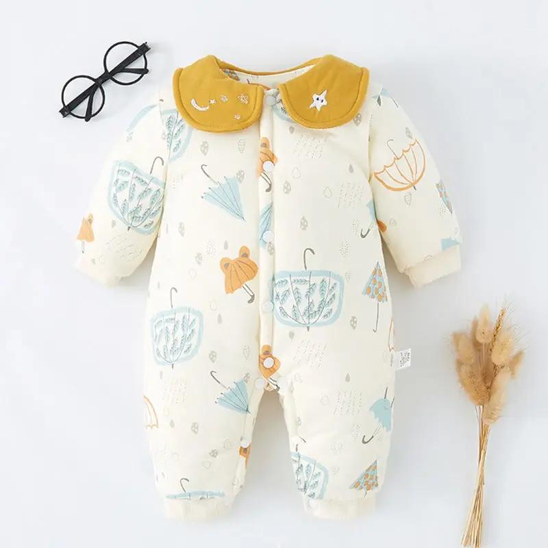 Thickened Winter Onesie (0 - 18 Months) - Mimou Babywear