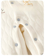 Three - Layer Warm Cotton Jumpsuit (3 - 18 Months) - Mimou Babywear