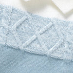 Timeless Striped Knit Romper (0 - 9 Months) - Mimou Babywear