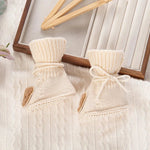 Tiny Bear Knit Socks (0 - 12 Months) - Mimou Babywear