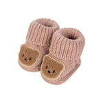 Tiny Bear Knit Socks (0 - 12 Months) - Mimou Babywear