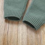 Warm Knit Cardigan & Sleeveless Romper Set (2 - Piece, 3 - 18M) - Mimou Babywear